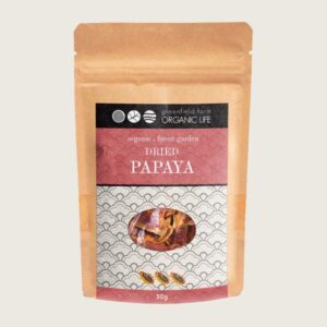 Organic Dried Papaya GFOL (GTE)