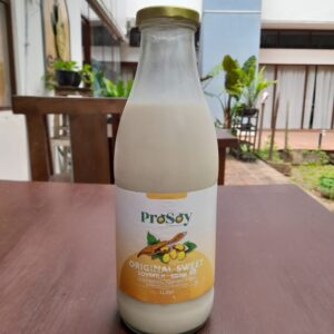 Original Unsweet Soybean Drink Large PROS