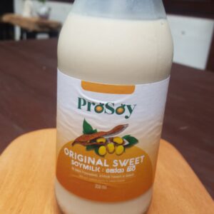 Original Unsweet Soybean Drink Small 370ml PROS